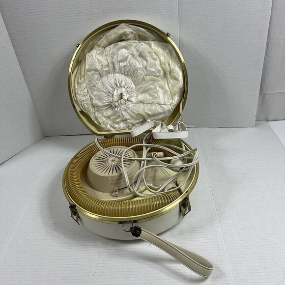 VINTAGE 1950’s General Electric Delux Hair Dryer Bonnet style READ - Picture 1 of 9
